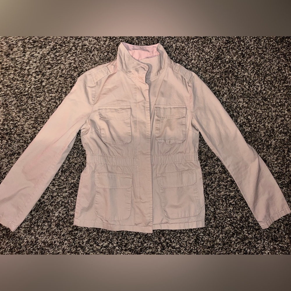 Love Tree Pink Blush Utility Jacket